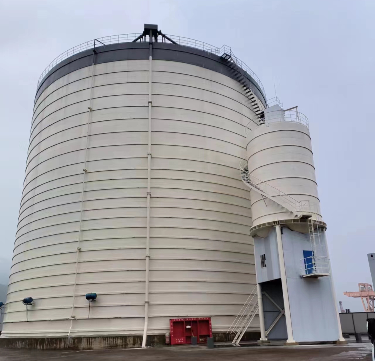 南和10万吨水泥钢板库